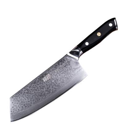 China FINDKING Viable 7 Inch 67 Layers Japanese Damascus Butcher Knife Steel Professional Super Sharp Chef Knife for sale