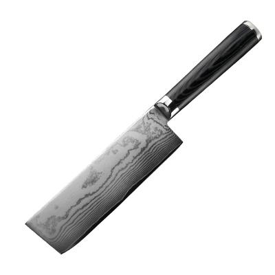 China FINDKING viable 6.5 inch 67 layers Japanese Damascus steel kitchen nakiri professional knife for sale