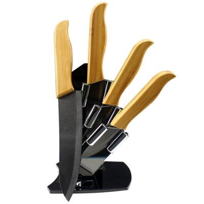 China High Quality Viable Zirconia Kitchen Ceramic Knife Set 3