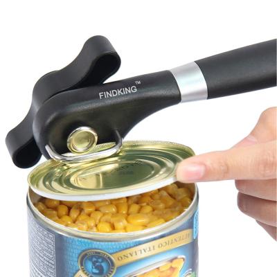 China FINDKING Brand Sustainable Professional Ergonomic Can Opener Manual Can Opener Side Cut Manual Can Opener for sale