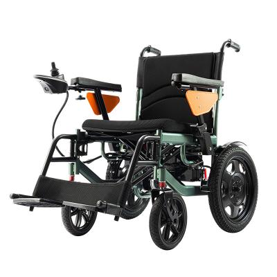 China Hot Sale Foldable Lightweight Power Wheelchair With Motor Controller Electric Wheelchair Customized for sale