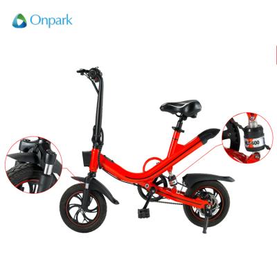 China Mini 350w battery 36v moped motor foldable mini elektrik electric bike for man for sale