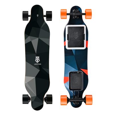 China Adult 30mph Motor Professional Custom Double Longboard e Electric Skateboard For Adults for sale