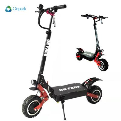 China Big Power 5600w Unisex High Speed ​​80km Fat Tire 11inch Off-Road Electric Scooter for sale