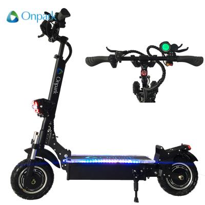 China 2020 new 46 v 10inch unisex smart foldable double motor e scooter for adults for sale