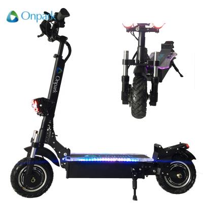 China Canton 52v dual motor 1000w motor motorcycle kick bike unisex mobility eletrica e mobilty scooter for sale