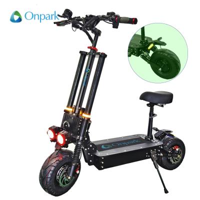 China Unisex hot sale big fat tire turbowheel electric scooter-electric-8000-w electric scooter for sale