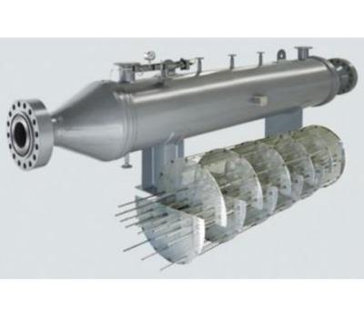 China Hotels double tube systems heat exchanger for separation of toxic substances for sale