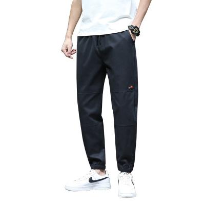 China Anti-wrinkle spring autumn casual sports loose cotton pants men sporty for sale