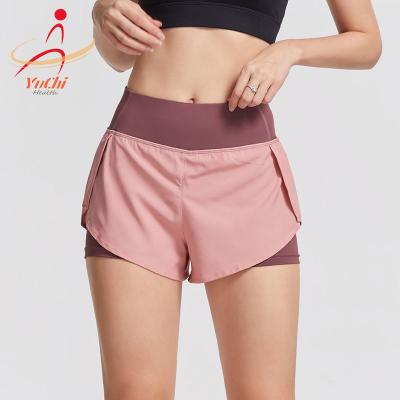 China New Sports 2021Summer Fitness Shorts Yoga Casual Quick Dry Breathable Running Short Pants For Women for sale