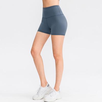 China Breathable Bare Hip High Waist Stretch Ladies Fitness Ladies Summer Spring Sports Tight Shorts Running Women's Abbreviations for sale