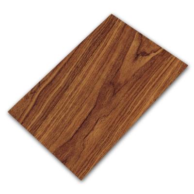 China Decoration Wood Grain Lamination Stainless Steel Cladding Laminate Sheet for sale