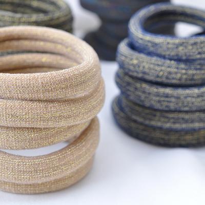 China For hair decoation Mengxin 2022 new arrivals korea ponytail holder hair tie wholesale rubber bands elastic nude other hair accessories for sale