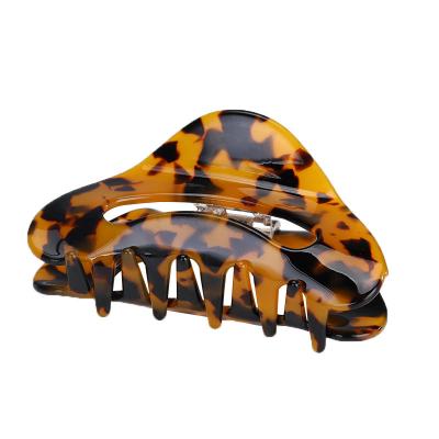 China Korean hair claw accessories Mengxin korean recycled custom logo large butterfly acetate tortoiseshell jumbo hair claw accessories clips set 2022 for sale