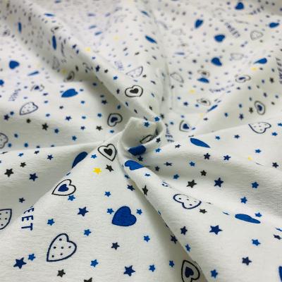 China Double Faced Different Design High Quality 135Gsm Woven Thick Soft Warm New Patterns Printed Flannel Fabric for sale