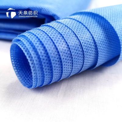 China Waterproof Anti-Bacteria Anti-Blood SMS/SMMS Composite Eco-friendly Nonwoven Fabric For Hospital Material for sale