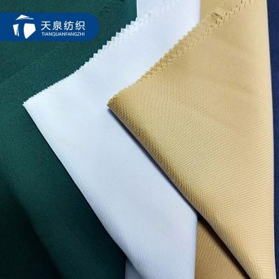 China Best Selling Uniform Apparel Fabric 100% Polyester Twill Tear-Resistant Gabardine Pants Fabric for sale