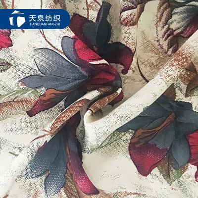 China Rayon Fabric 45s 100% Viscose Printing Fabric Viable Woven Fabric For Dress For Nepal Market for sale