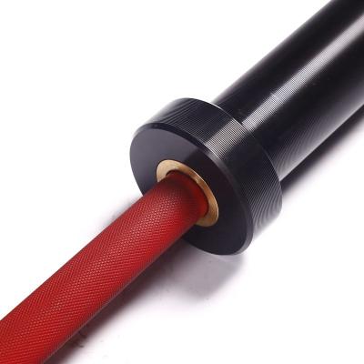 China 20kg Weightlifting Barbell Powerlifting Powerlifting Bar Weightlifting Bar 1500lb Cerakote Steel Barbell for sale