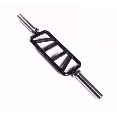 China Small Steel Hole Dumbbell Barbell Weightlifting Triceps Bar Gym or Home for sale