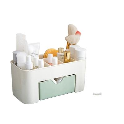 China Plastic Cosmetic Organizers and Clip Home Office Note Household Storage Box for sale