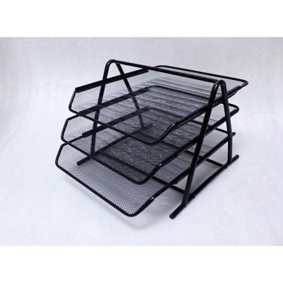 China Latest Design Home Logo Commercial Desktop Mini Custom Metal Mesh Office Supplies for sale