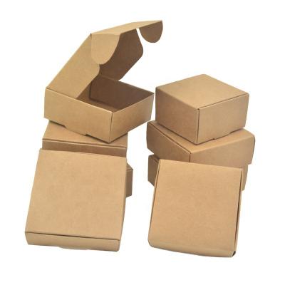 China Hot Selling Biodegradable Kraft Paper Recyclable Padded Boxes Eco - Friendly Paper Packaging Box Shipping for sale