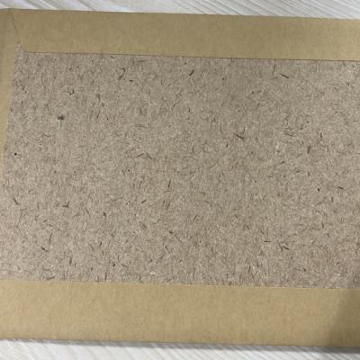 China Two types biodegradable pure cardboard and kraft paper rigid envelopes with self seal strip on cover vamp for sale