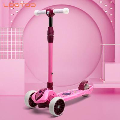 China Modern Multiple Function 2 In 1 Portable Kids Plastic Folded Kids Scooter Kick Kick for sale