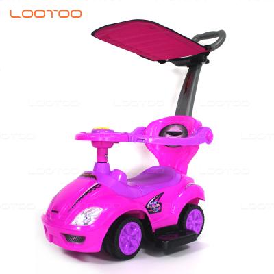 China China Factory Eco-friendly Hot Selling Baby Walker Kids Mega Slide Car With Canopy for sale