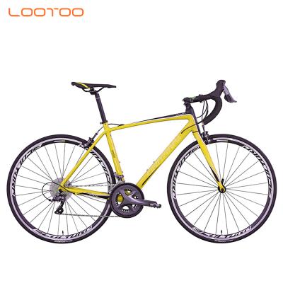 China Ride Road Bikes Chinese cheap cycle bicycle 37 carbon fiber frame road bike 37 stroke 22 speed carbono biciclet for sale