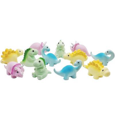 China Miniature Figures Toy Cake Toppers Dinosaur Europe Home Car Party Decor Fairy Garden Ornament Dinosaur Figurines for sale