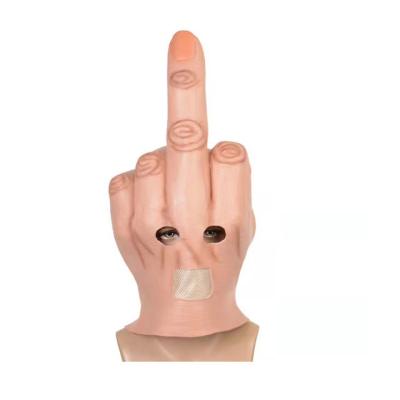 China Eco-Friendly Other Festivals Parties Creepy Fingers Masks, Halloween Hook Eye Scorn Middle Finger Original New Mask for sale