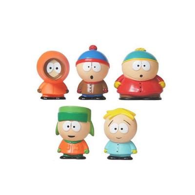 China Cartoon Toy Home Decoration Desktop Ornaments Cake Decor Action Number Doll Model Toys PVC South Park Figures for sale