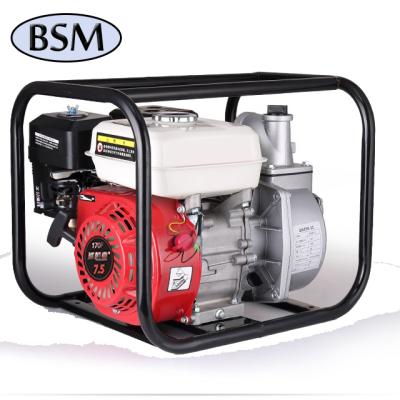 China Irrigation for agriculture 3 inch 5.5hp gasoline water pump farm irrigation gasoline water pump machine for sale