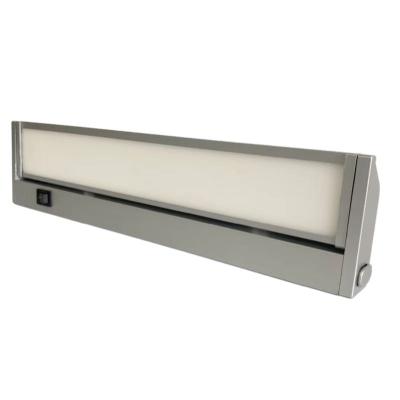 China Modern Aluminum Alloy+ABS Mirror Bathroom Mirror Front Bar Counter LED Light Front Light for sale