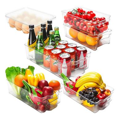 China Modern Vegetable and Fruit Food Container PET Tall Transparent Dust Cover Insurance Insect Proof Home Fridge Storage Boxes for Kitchen for sale