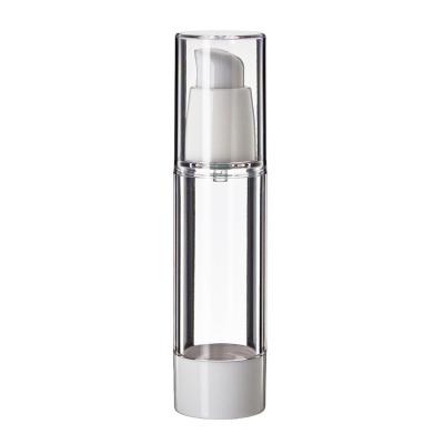 China Manufacturers 15ml/30ml/50ml Eco-Friendly Plastic Cream Pump Vacuum Glass Airless Pump Bottle for sale