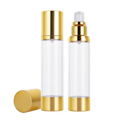 China White Gold 10ml-120ml Plastic Dispenser Pump Personal Care Lotion Cream Treatment Liquid Cosmetics Pumps for sale