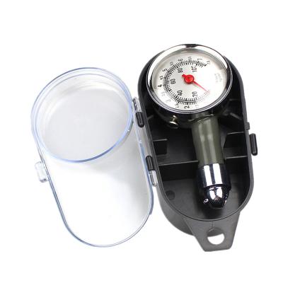 China High Quality Accurate Gauge Metal Dial Mini Tire Pressure Gauge Automobile Tire Pressure Gauge for sale