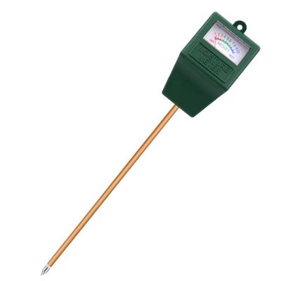 China Vertically Insert Into Soil Single Square Head Needle Flower Gardening Soil Meter Soil PH Value Detector for sale