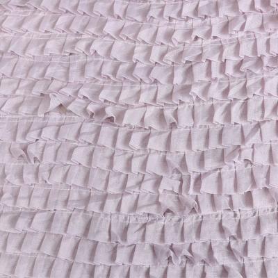 China Factory 3d Breathable Professional Flower Tulle Flat Embroidered French Fabrics With Good Price for sale