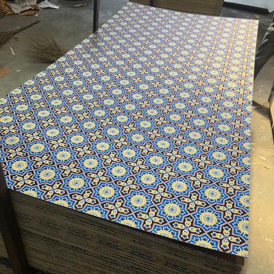 China Hotel 2.2mm 2.5mm polyester/pvc/uv/melamine white colored matte plywood for furniture 1220*2440mm for sale