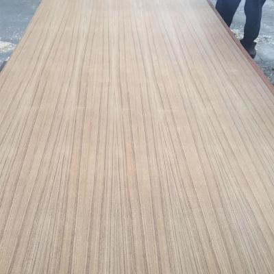 China Exterior natural teak plywood 3.6mm with gurjan core and back for sale