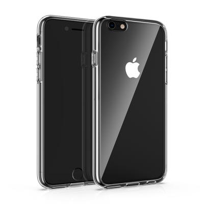 China IVANHOE PC Hard Shockproof Clear Acrylic Plastic Back Case For Clear Clear Crystal Glossy Snap PC Case Cover Plus iPhone 5 5S 6S 6S for sale