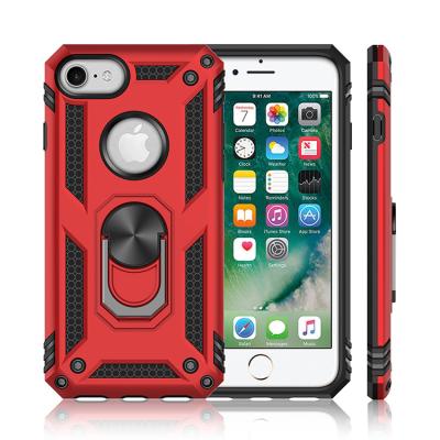 China IVANHOE Shockproof Military Grade for pro 12 Mini Case Luxury Armor Ring iphone 11 max phone case for iphone 6 6S 7 8 plus X XR XS Max Stand Holder Cover for sale