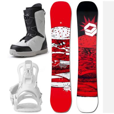 China Whole Sale Style Wood + Fiberglass + ABS 2022 Poplar Wood + Fiberglass + ABS 2022 Light Free Wrapping Board Carbon Fiber Snowboard 154cm for sale