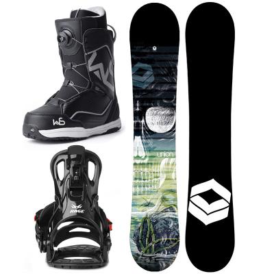 China Wholesale Snowboard Solid Aluminum Panel Splitboard Snowboard Game Winter Sport Customized Wooden Box Adult Logo for sale