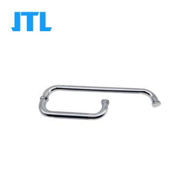 China Glass Shower Door / Stainless Steel Bathroom Door Glass Handle For Shower Room for sale