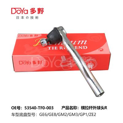 China DOYA OE Technology Tie Rod End For FIT GE#GP# JAZZ GE# / GG# CR Z ZF# Model Upgrade Te koop